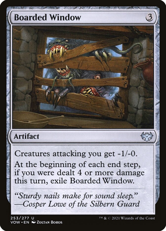 Boarded Window (253) - Innistrad: Crimson Vow (VOW)