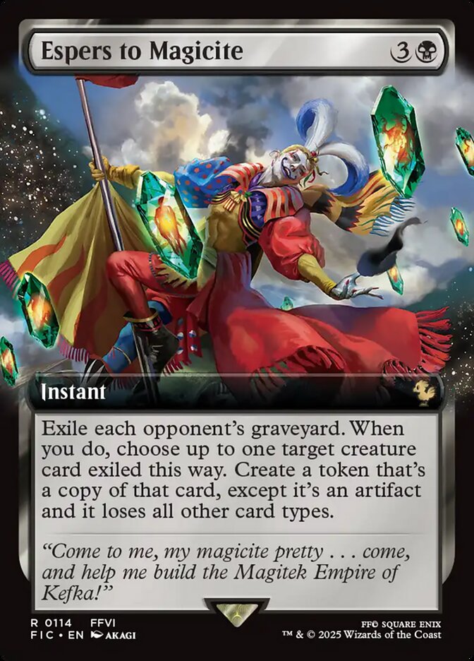 Espers to Magicite (114) - [Extended Art] Final Fantasy Commander (FIC)