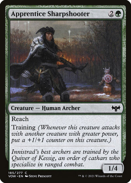 Apprentice Sharpshooter (185) - Innistrad: Crimson Vow (VOW)