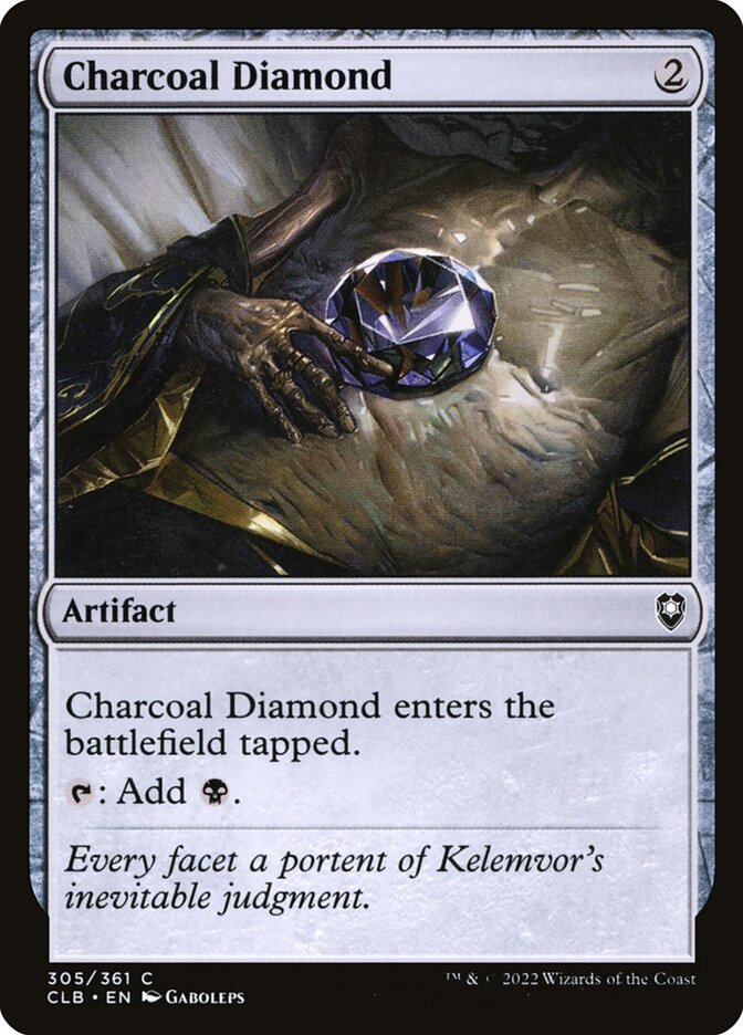 Charcoal Diamond (305) - Commander Legends: Battle for Baldur's Gate (CLB)