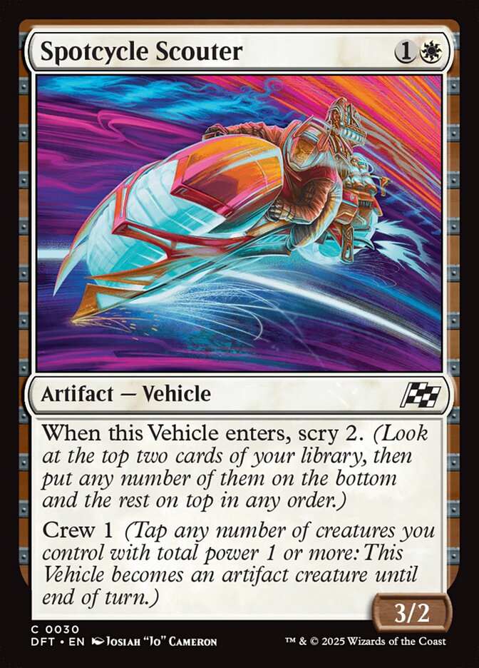 Spotcycle Scouter (30) - Aetherdrift (DFT)