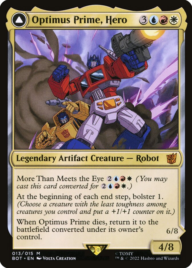 Optimus Prime, Hero // Optimus Prime, Autobot Leader (13) - Transformers (BOT)