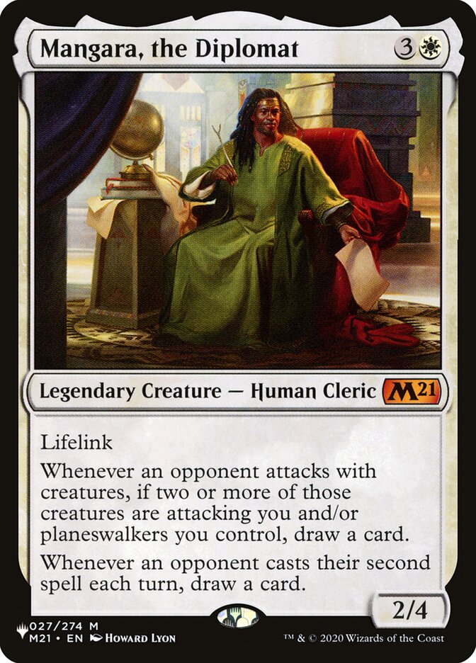 Mangara, the Diplomat (M21-27) - The List (PLST)