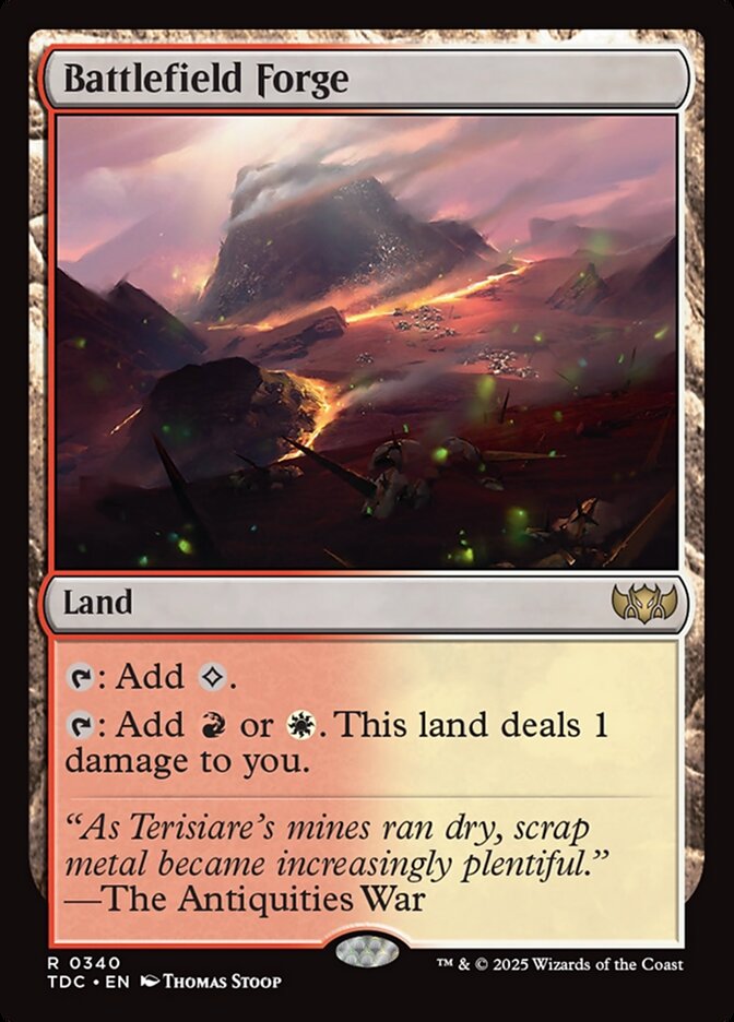 Battlefield Forge - Tarkir: Dragonstorm Commander (TDC)