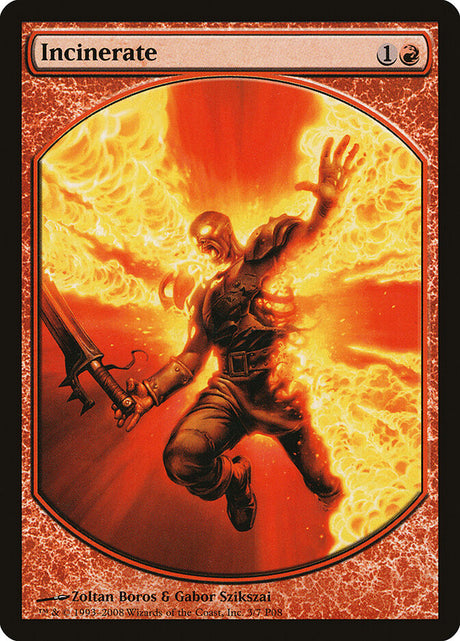 Incinerate (3) - Magic Player Rewards 2008 (P08)