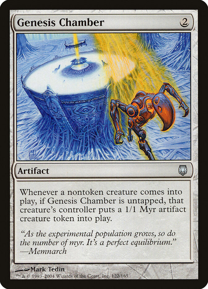 Genesis Chamber (122) - Darksteel (DST)