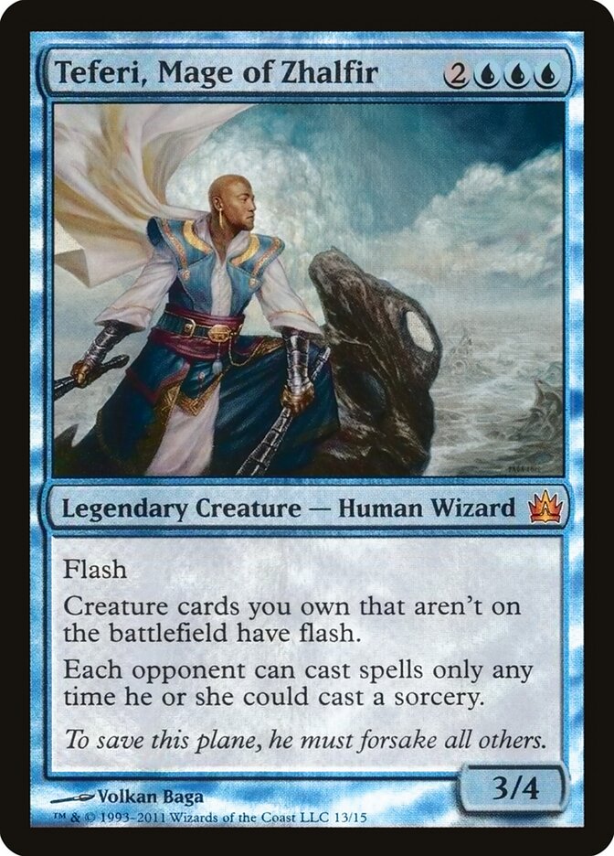 Teferi, Mage of Zhalfir (13) - From the Vault: Legends (V11)
