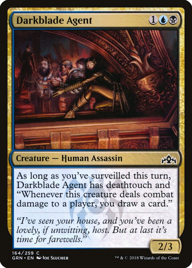 Darkblade Agent (164) - Guilds of Ravnica (GRN)