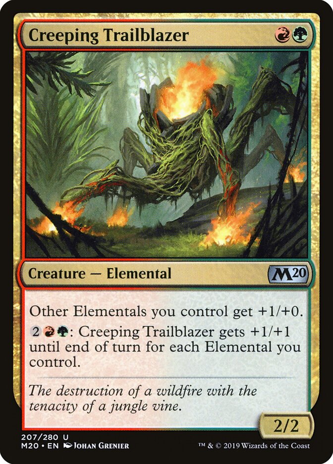 Creeping Trailblazer (207) - Core Set 2020 (M20)