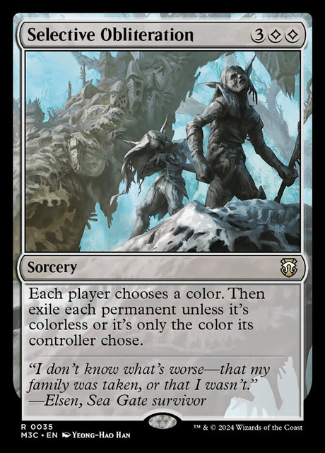 Selective Obliteration (35) - Modern Horizons 3 Commander (M3C)
