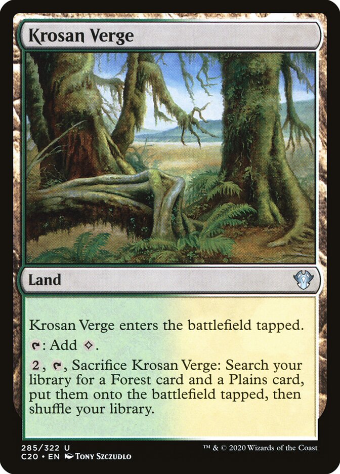 Krosan Verge (285) - Commander 2020 (C20)