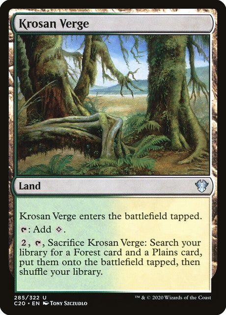Krosan Verge (285) - Commander 2020 (C20)
