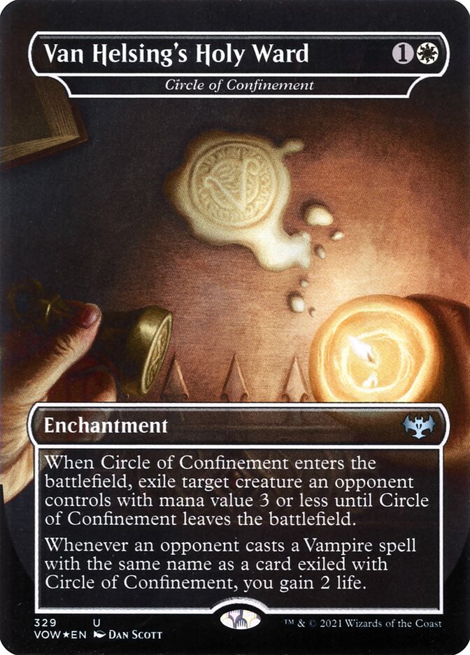 Van Helsing's Holy Ward - Circle of Confinement (329) - Innistrad: Crimson Vow (VOW)