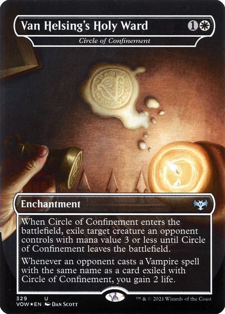 Van Helsing's Holy Ward - Circle of Confinement (329) - Innistrad: Crimson Vow (VOW)