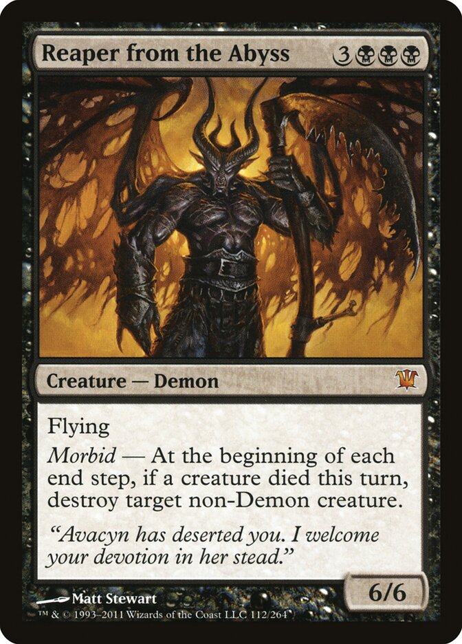 Reaper from the Abyss (112) - Innistrad (ISD)