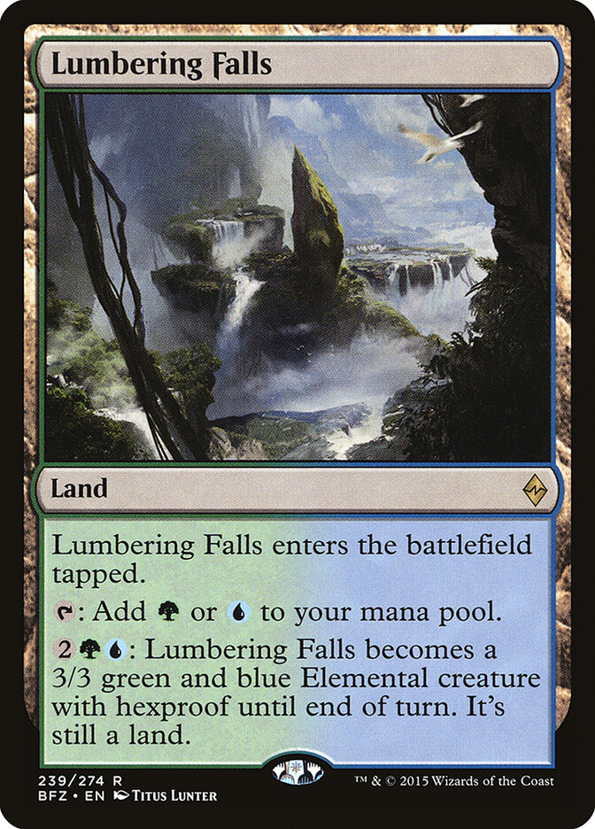 Lumbering Falls (239) - Battle for Zendikar (BFZ)