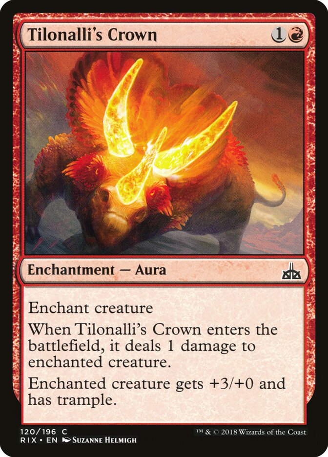 Tilonalli's Crown (120) - Rivals of Ixalan (RIX)