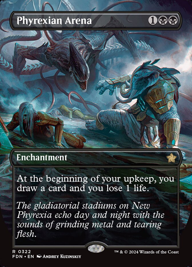Phyrexian Arena - [Borderless] Foundations (FDN)