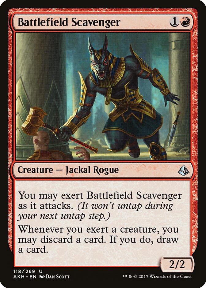 Battlefield Scavenger (118) - Amonkhet (AKH)