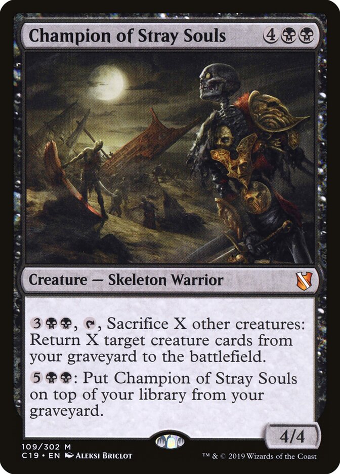 Champion of Stray Souls (109) - Commander 2019 (C19)