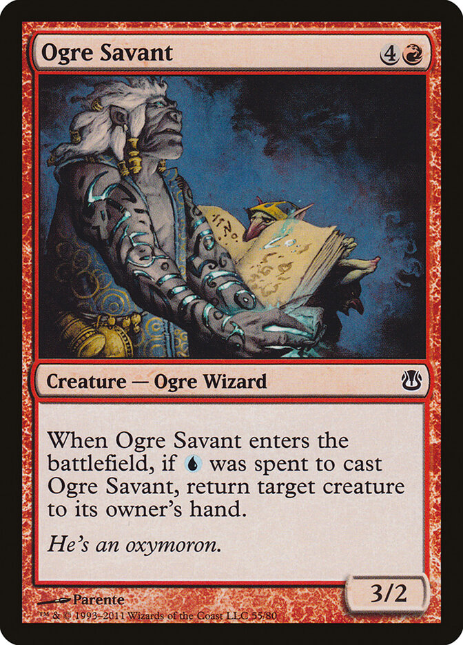 Ogre Savant (55) - Duel Decks: Ajani vs. Nicol Bolas (DDH)