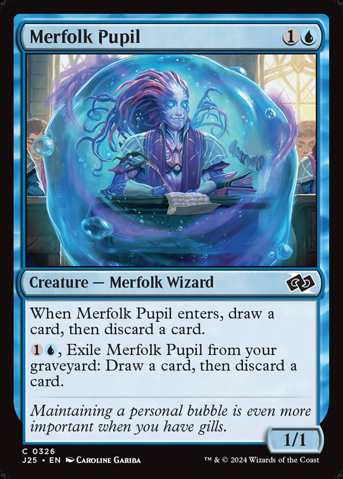 Merfolk Pupil (326) - Foundations Jumpstart (J25)