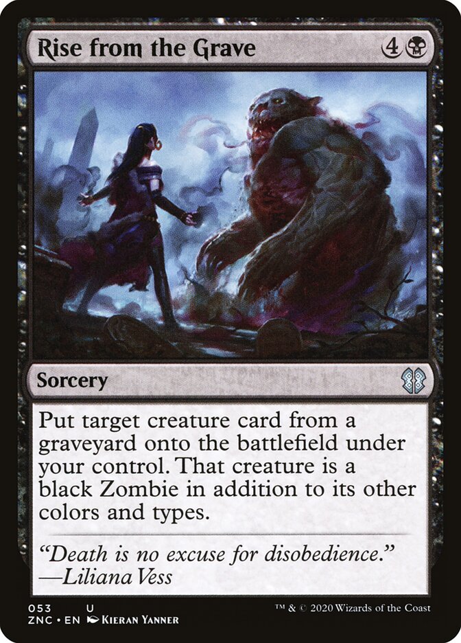 Rise from the Grave (53) - Zendikar Rising Commander (ZNC)