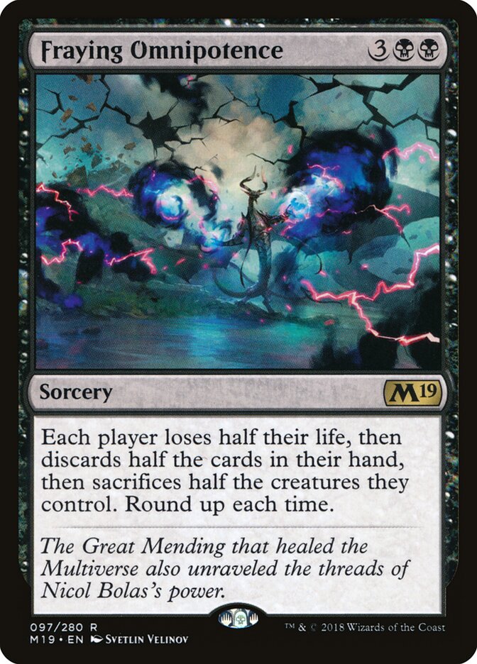 Fraying Omnipotence (97) - Core Set 2019 (M19)