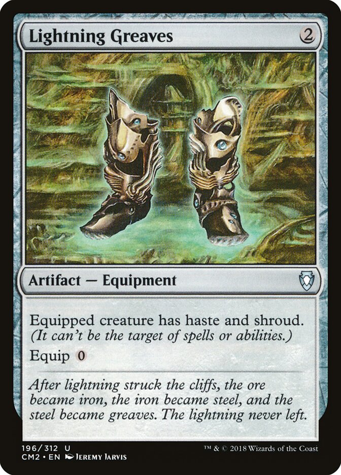 Lightning Greaves (196) - Commander Anthology Volume II (CM2)