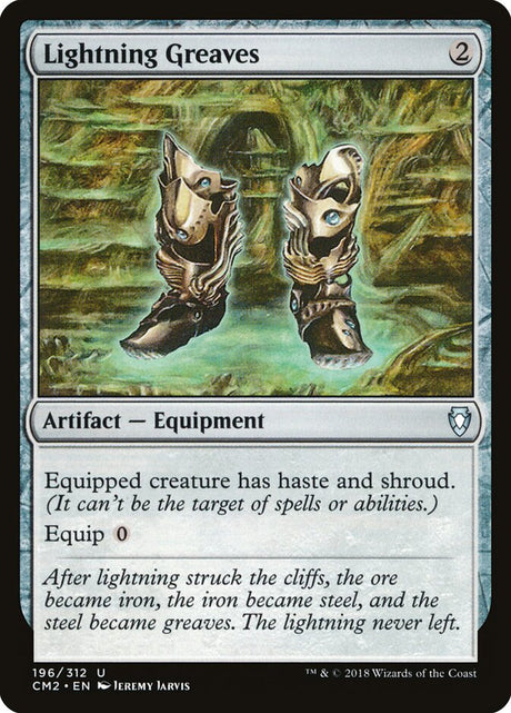 Lightning Greaves (196) - Commander Anthology Volume II (CM2)