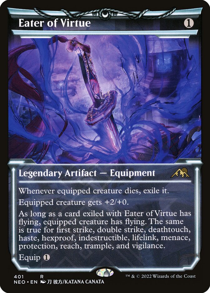 Eater of Virtue (401) - Kamigawa: Neon Dynasty (NEO)