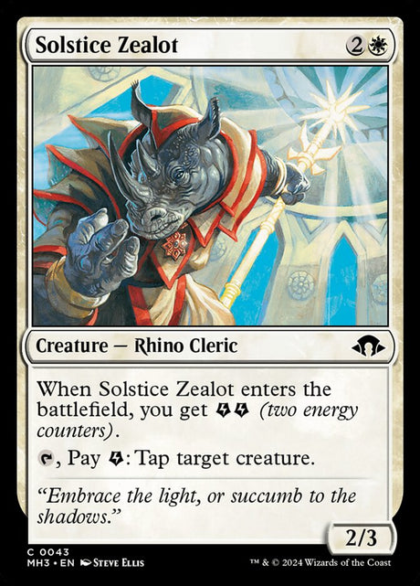 Solstice Zealot (43) - Modern Horizons 3 (MH3)