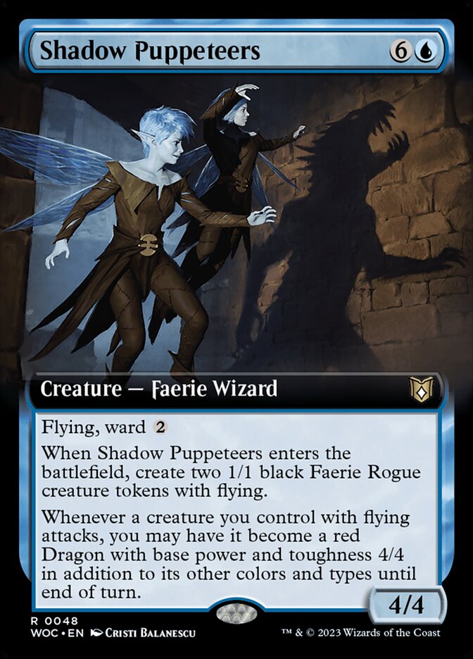 Shadow Puppeteers (48) - Wilds of Eldraine Commander (WOC)