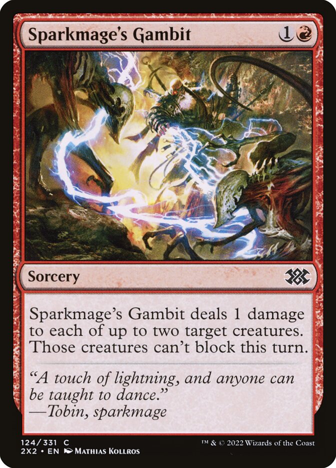 Sparkmage's Gambit (124) - Double Masters 2022 (2X2)