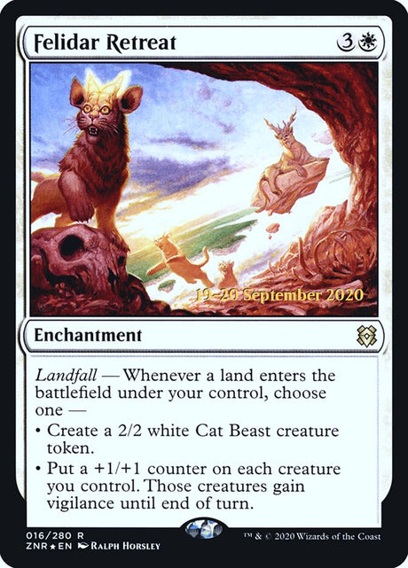 Felidar Retreat (16s) - Zendikar Rising Promos (PZNR)