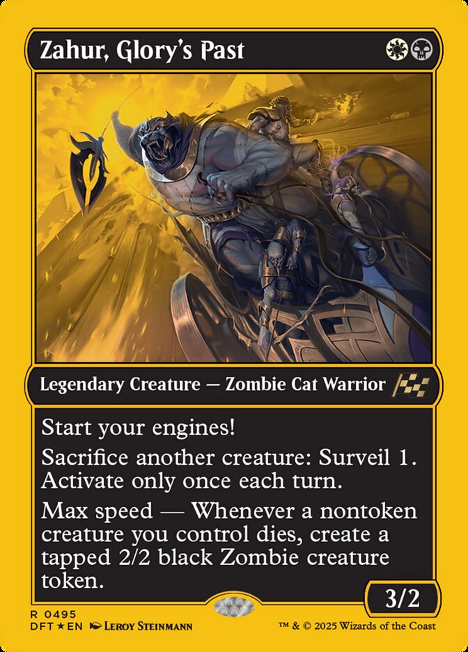 Zahur, Glory's Past - [First Place Foil] Aetherdrift (DFT)