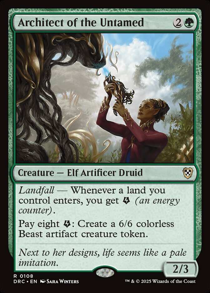 Architect of the Untamed - Aetherdrift Commander (DRC)