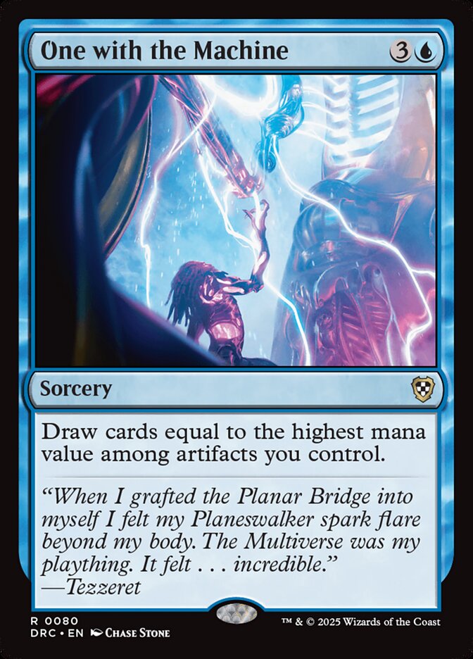 One with the Machine - Aetherdrift Commander (DRC)