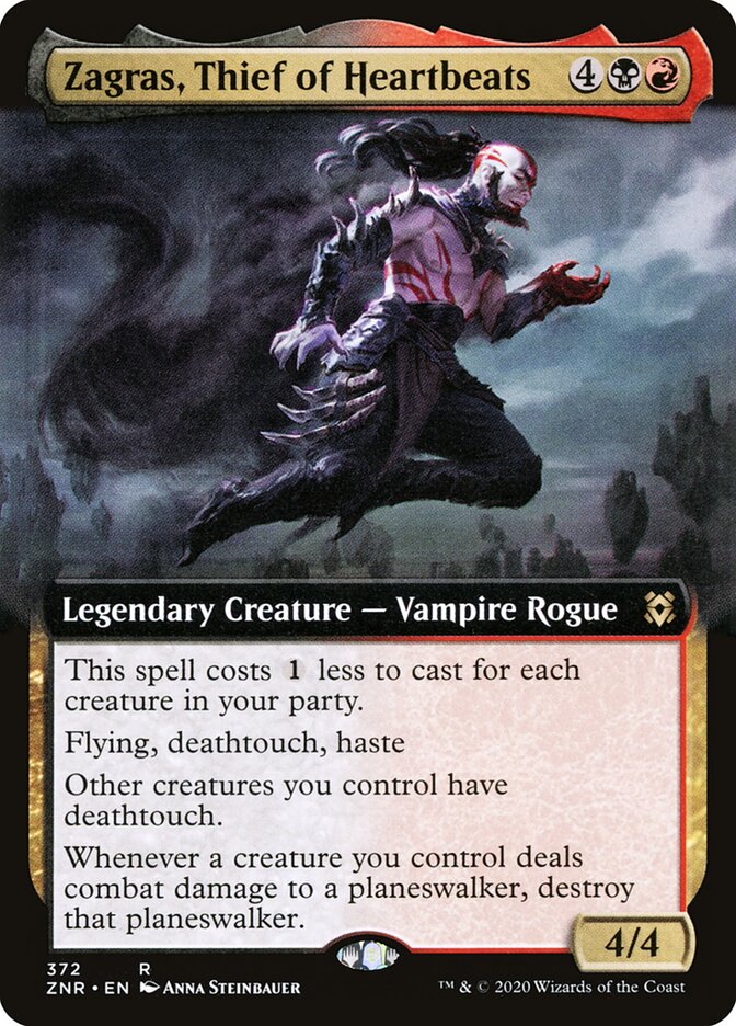 Zagras, Thief of Heartbeats (372) - Zendikar Rising (ZNR)