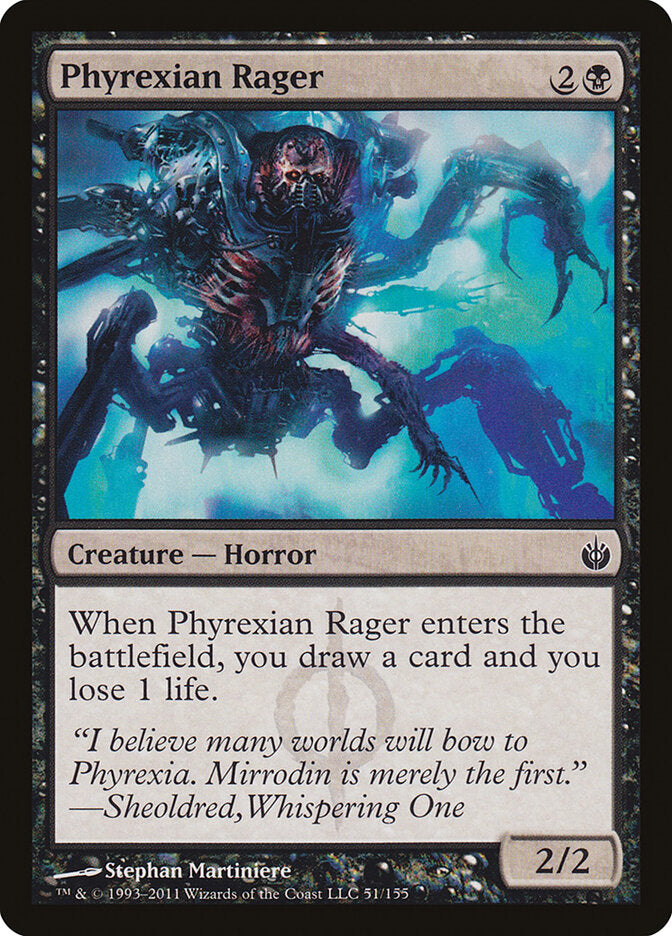 Phyrexian Rager (51) - Mirrodin Besieged (MBS)