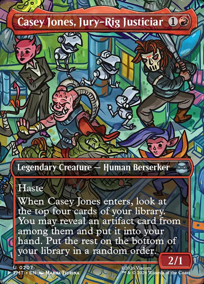 Casey Jones, Jury-Rig Justiciar (207) - Teenage Mutant Ninja Turtles (TMT)