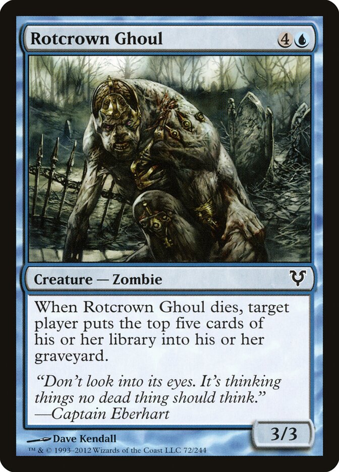Rotcrown Ghoul (72) - Avacyn Restored (AVR)