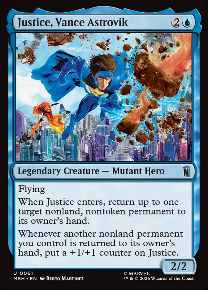 Justice, Vance Astrovik (61) - Marvel Super Heroes (MSH)