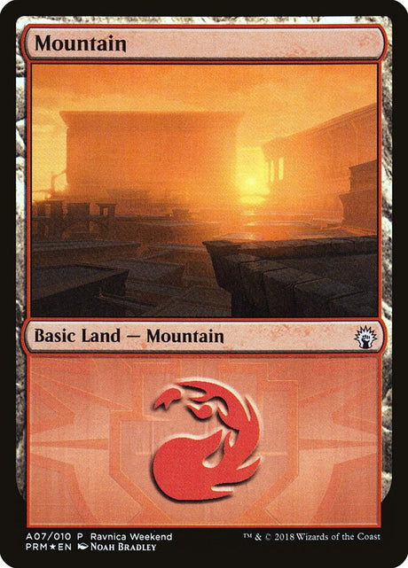 Mountain (A07) - GRN Ravnica Weekend (PRWK)