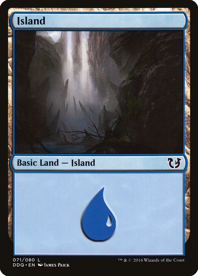 Island (71) - Duel Decks: Blessed vs. Cursed (DDQ)