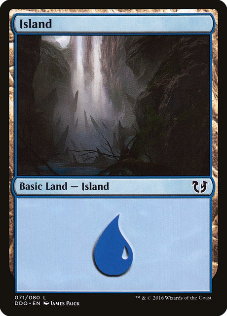 Island (71) - Duel Decks: Blessed vs. Cursed (DDQ)