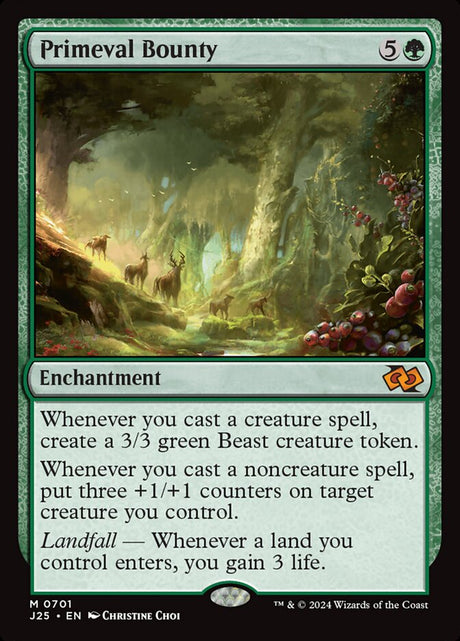 Primeval Bounty (701) - Foundations Jumpstart (J25)