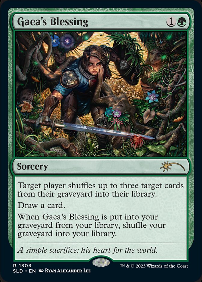 Gaea's Blessing (1303) - Secret Lair Drop (SLD)