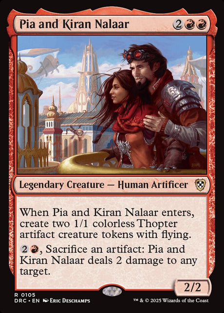 Pia and Kiran Nalaar (105) - Aetherdrift Commander (DRC)