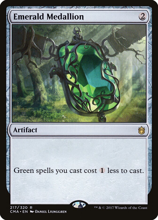 Emerald Medallion (217) - Commander Anthology (CMA)